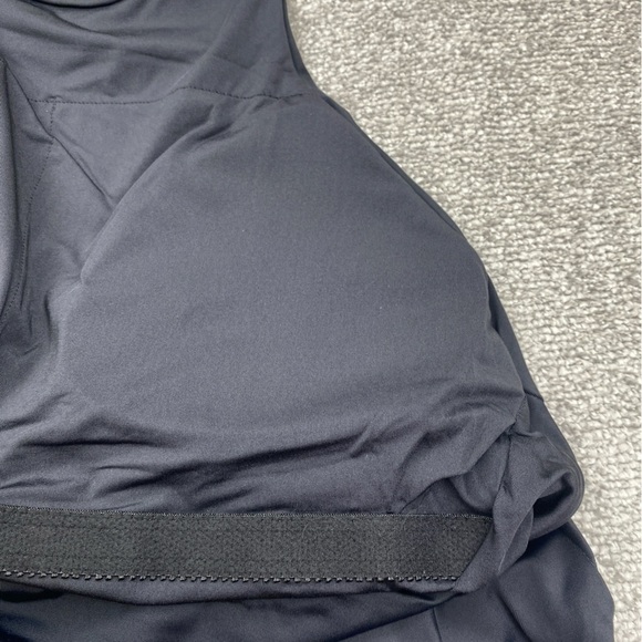 Andie The Luzon One Piece Swimsuit Large Black Halter Full Bottom Low Leg AO209 - Picture 6 of 11